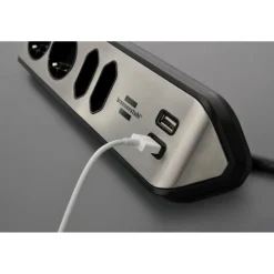 Brennenstuhl Estilo Eck-Steckdosenleiste 2m