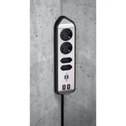 Brennenstuhl Estilo Eck-Steckdosenleiste 2m