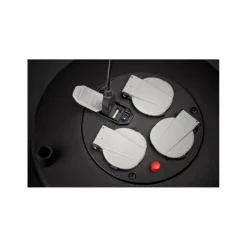 Brennenstuhl Kabelbox Vario-Line mit USB 10 m schwarz