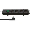 Brennenstuhl Steckdosenleiste Comfort-Line Plus 4-fach schwarz