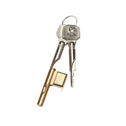 Burg Wächter Schlüssellochsperrer E 700 Messing 3 Schlüssel