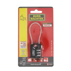 Burg Wächter Zahlenschloss TSA 74 30 32,8 x 99,4 x 13,8 cm schwarz