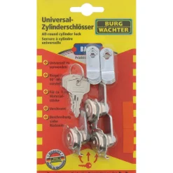 Burg Wächter Zylinder-Set ZS 81 Duo 21 x 21 mm vernickelt