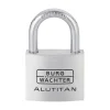 Burg Wächter Zylinder-Vorhängeschloss 770 65 40 x 65 x 14,3 mm aluminium