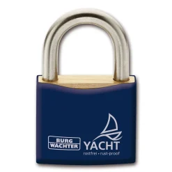 Burg Wächter Zylinder-Vorhängeschloss 460 Ni 65,1 40 x 65,1 x 17,8 blau