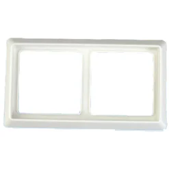 Busch-Jaeger Abdeckrahmen Allwetter 44 2-fach