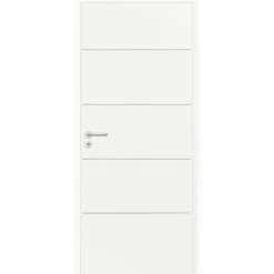 Classen CPL-Zimmertür Discovery Weiß Anschlag links 198,5 x 73,5 cm