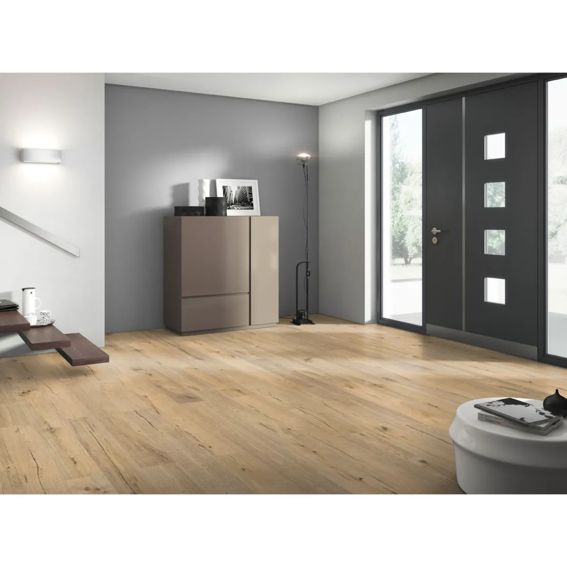 Classen Vinylboden Green Vinyl Risseiche nat 1290 x 173 x 4 mm