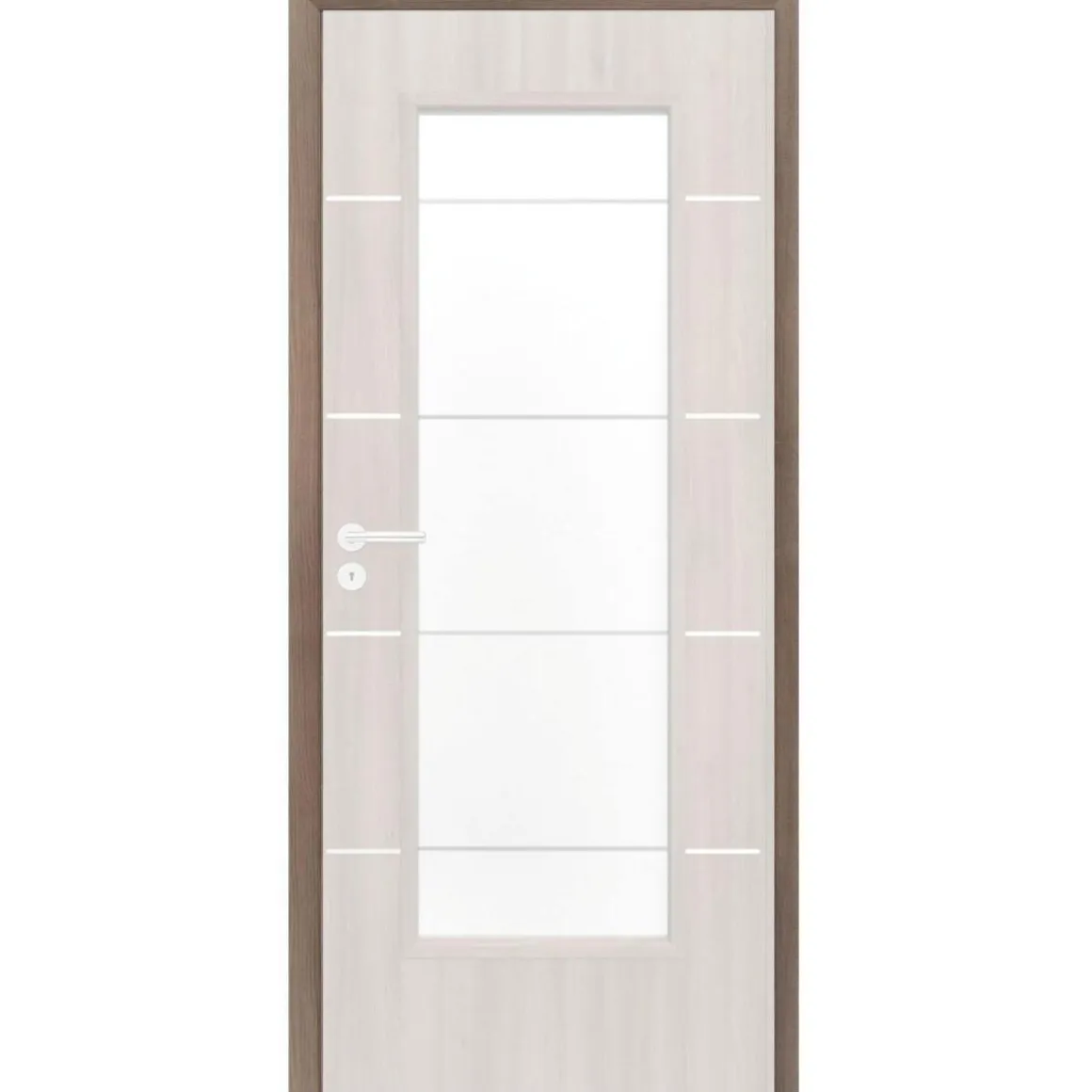 Classen Zarge 12-14 Esche-grafit 61 cm Anschlag links