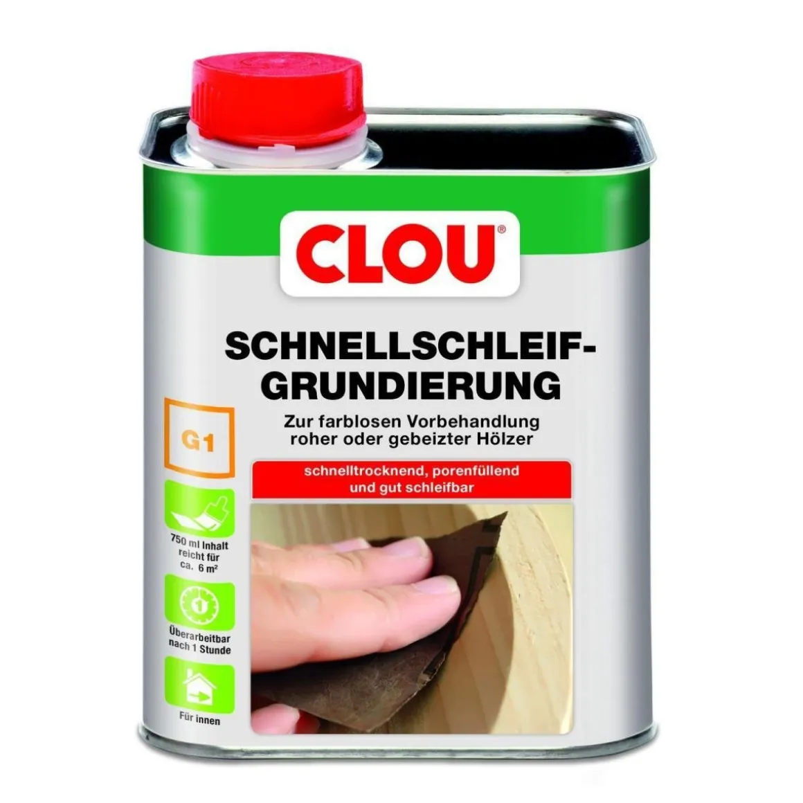 Clou G1 Schnellschleif-Grundierung 750 ml