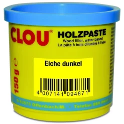 Clou Holzpaste Eiche dunkel 150 g