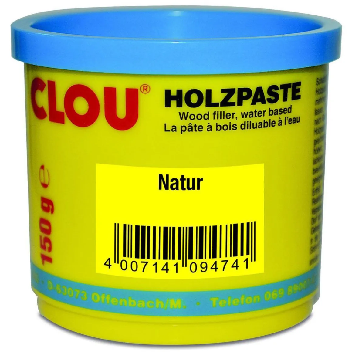 Clou Holzpaste Natur 150 g