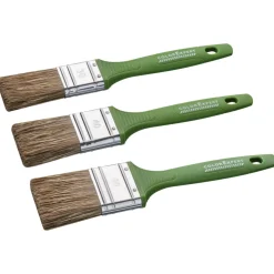 Color Expert Flachpinsel-Set Lasurborste 3tlg. 1K-Stiel