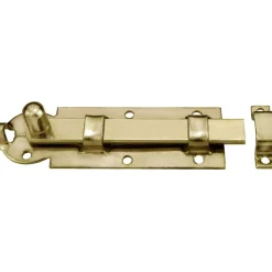 Connex Knopfriegel gerade 120 x 55 mm verzinkt gelb