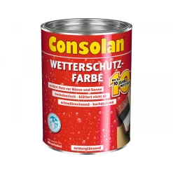Consolan Wetterschutzfarbe schwedenrot