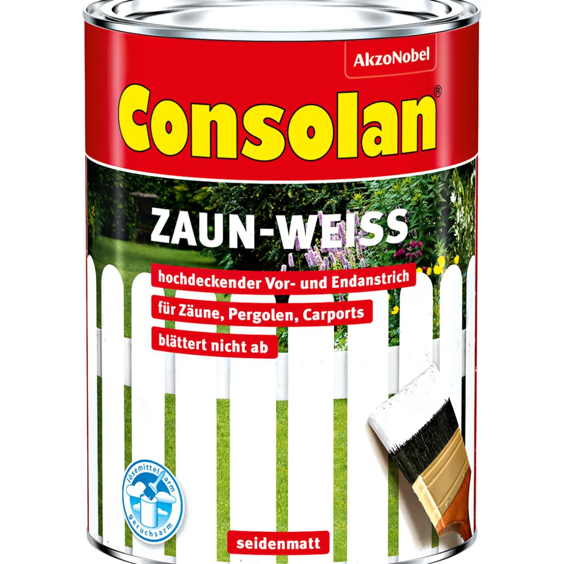 Consolan Zaunweiß 2,5 L