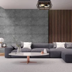 Decosa Wandpaneel Betonoptik grau 50x50 cm