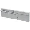 Dekorfliese Trento-1 200/340 x 93 x 12-24 mm grau