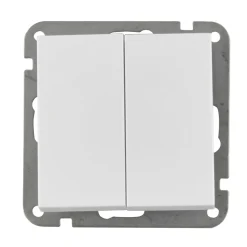 Doppel-/Wechselschalter Melbourne ultrawei Serie 702