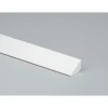 Dreikantleiste weiß 21 x 15 mm 250 cm