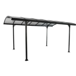 Durabil Aluminium-Carport antrahzit 2,9 x 2,4 x 5 m