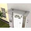 Durabil Edelstahl Vordach HD/LT VSG klar 160 x 90 x 16 cm