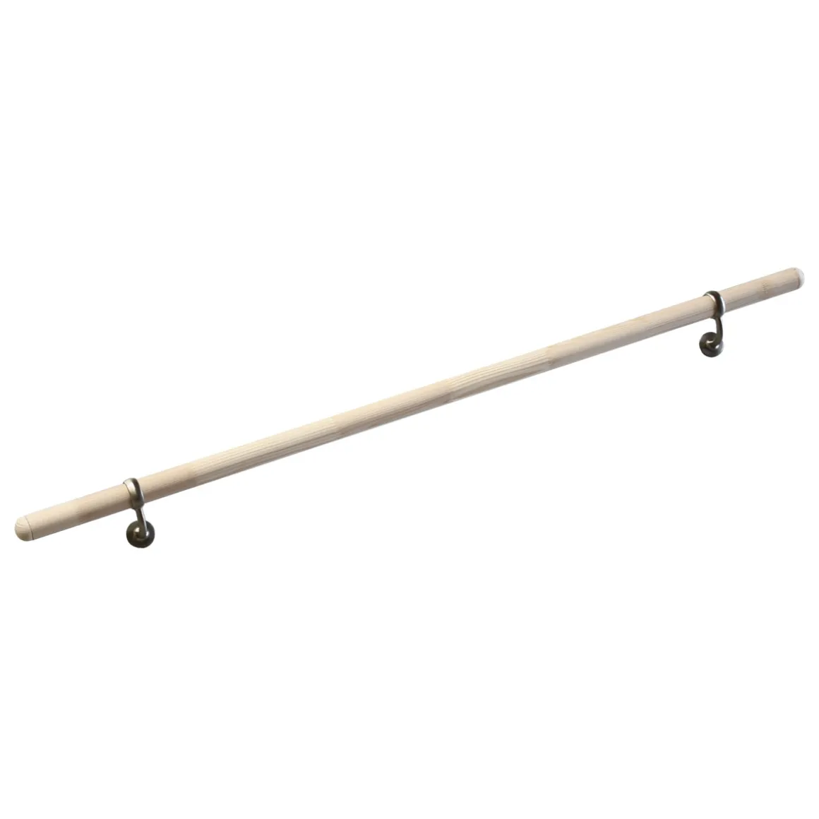 Durabil Handlaufset Fichte 2 Kugelringhalter und 2 Endkappen