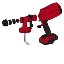 Einhell  Akku-Farbsprühsystem TC-SY 18/60 Li-Solo