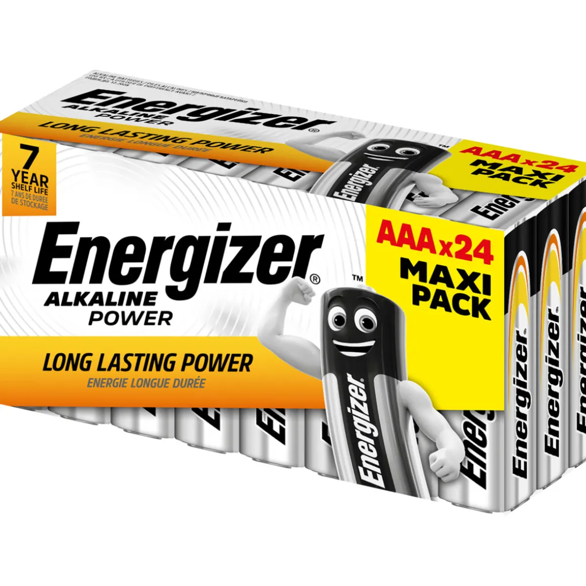 Energizer AAA-Batterie Alkaline Power Maxi-Pack 24 Stk.