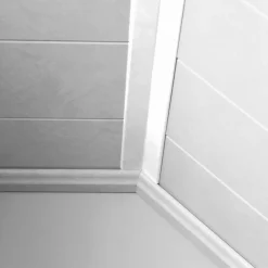 Faltleiste Weiß Hochglanz 2,6 m