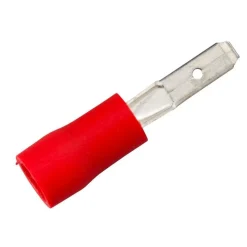 Flachstecker rot 0,5-1,5 mm 25 Stück