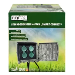 Flector Garten Steckdosenstein Smart Connect BxHxT ca 20 x 20 x 20 cm