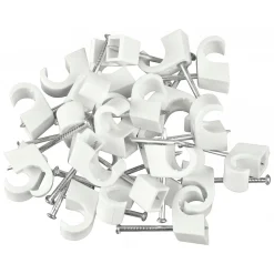 Flector Technik Express-Schelle 7-12 mm weiß 25 Stück