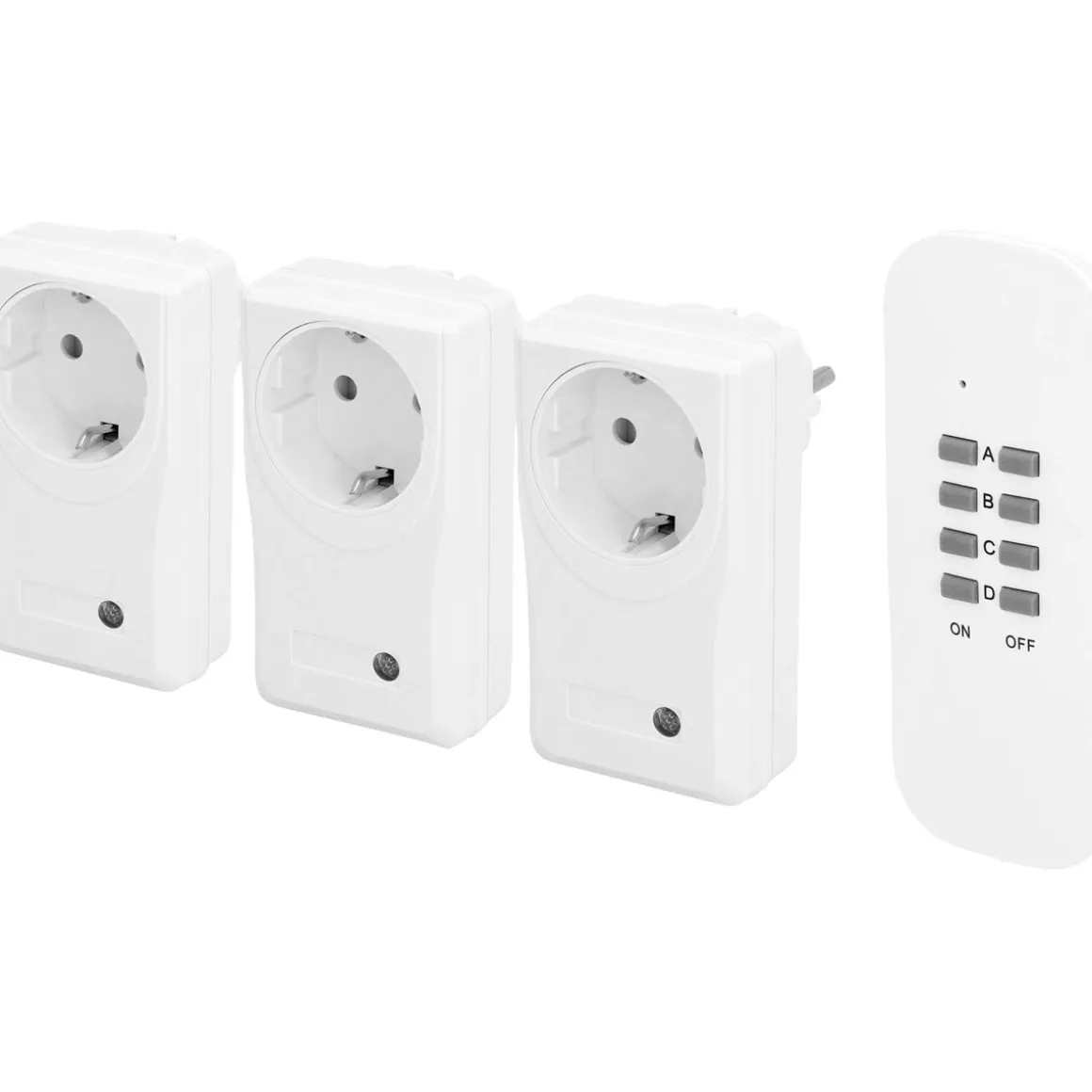 Flector Technik Funksteckdosen-Set 3-fach