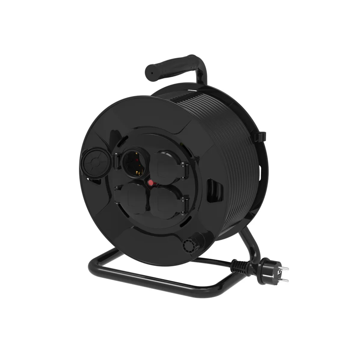 Flector Technik Kabeltrommel 40 m IP44 4-fach Schuko