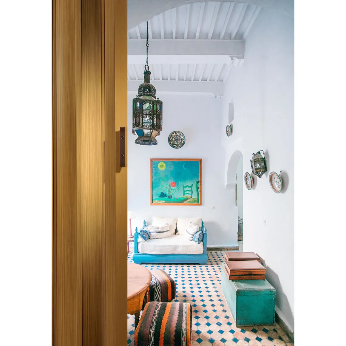 FORTE Kunststoff-Falttür Luciana B 88,5 x H 202 cm Buche