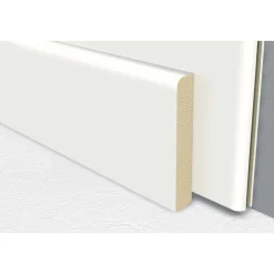 Fußleiste Polarweiß 2,6 m