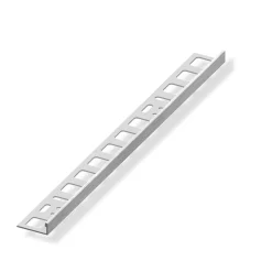 Fundamo Abschlussprofil 10 mm silber