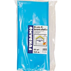 Fundamo Dampfbremsfolie 4 x 5 m blau ca 200µm Norm GKV
