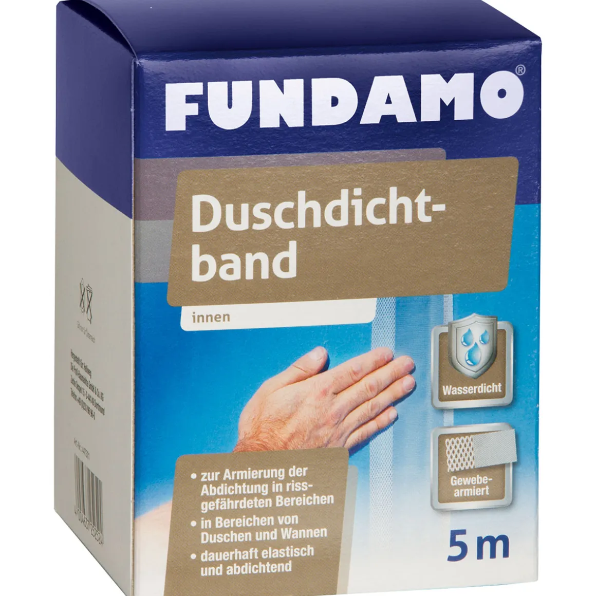 Fundamo Duschdichtband 5 Meter
