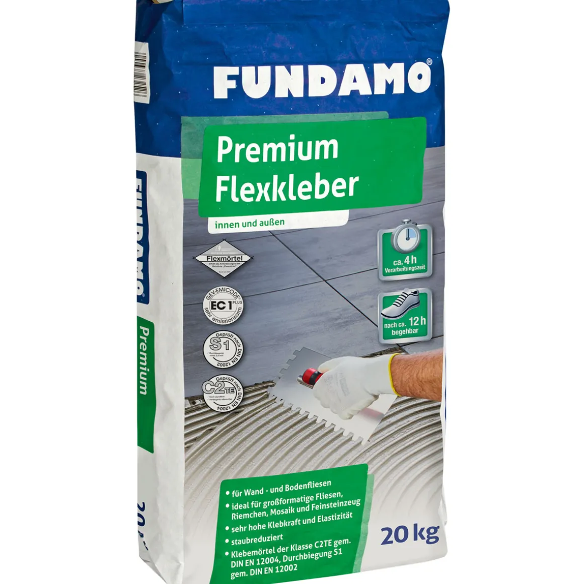 Fundamo Premium Flexkleber 20 kg