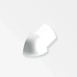 Fundamo Viertelkreis-Außeneck 8 mm weiß 1 Stück