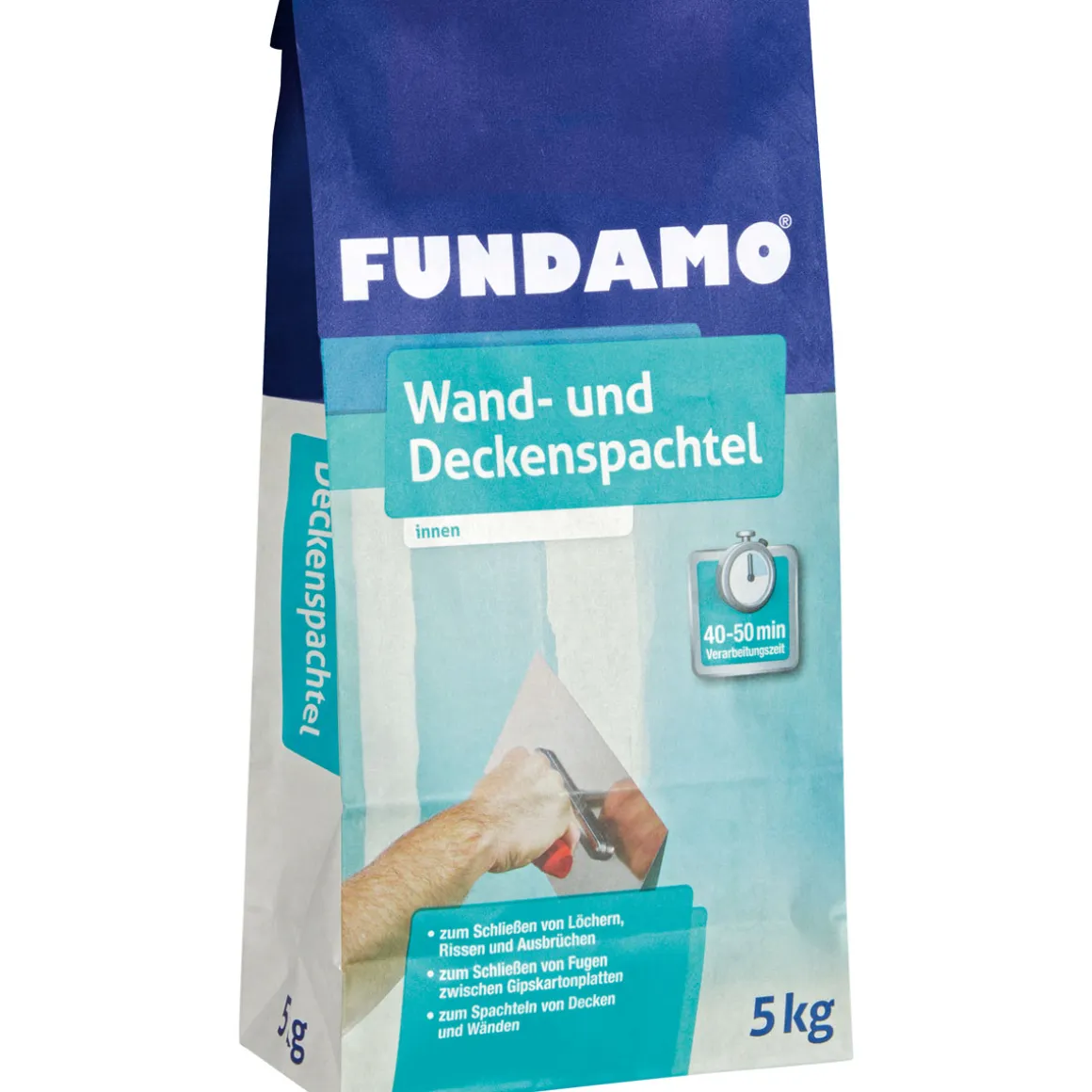 Fundamo Wandspachtel und Deckenspachtel 5 kg