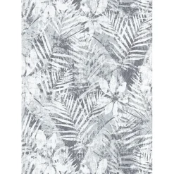 Guido Maria Kretschmer Vliestapete Blatt dunkelgrau