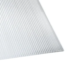 gutta Polycarbonat-Hohlkammerplatte transparent 250 x 98 x 1 cm