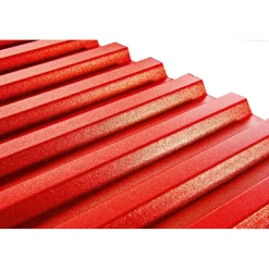 gutta PVC-Wellplatte Trapez rot 200 x 90 cm