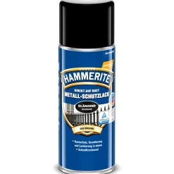 Hammerite Metallschutzlack-Spray glänzend-schwarz 400 ml