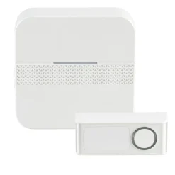 Heidemann Funkgong-Set Radix 230V weiß