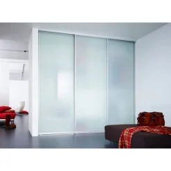 Hibitaro  Studio-Schiebetür mit Aluminiumrahmen auf Maß als Raumteiler