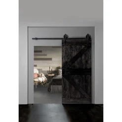 Indo  Barndoor Charred 2.150 x 1.000 mm handgefertigt
